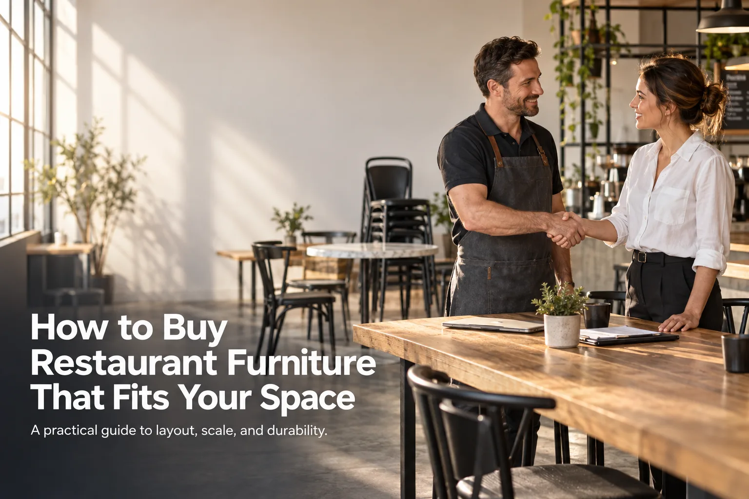 How to Buy Restaurant Furniture That Fits Your Space